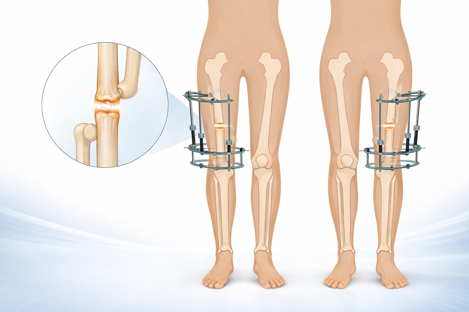 Stage 1 Femur Lengthening