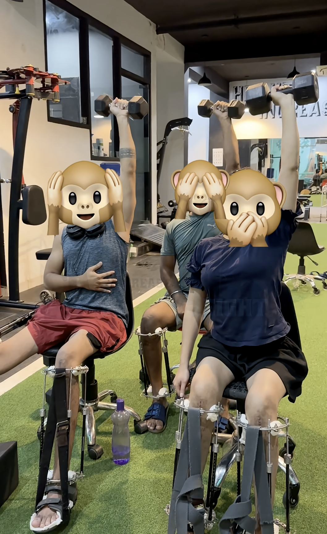 Supervised recovery support after limb lengthening