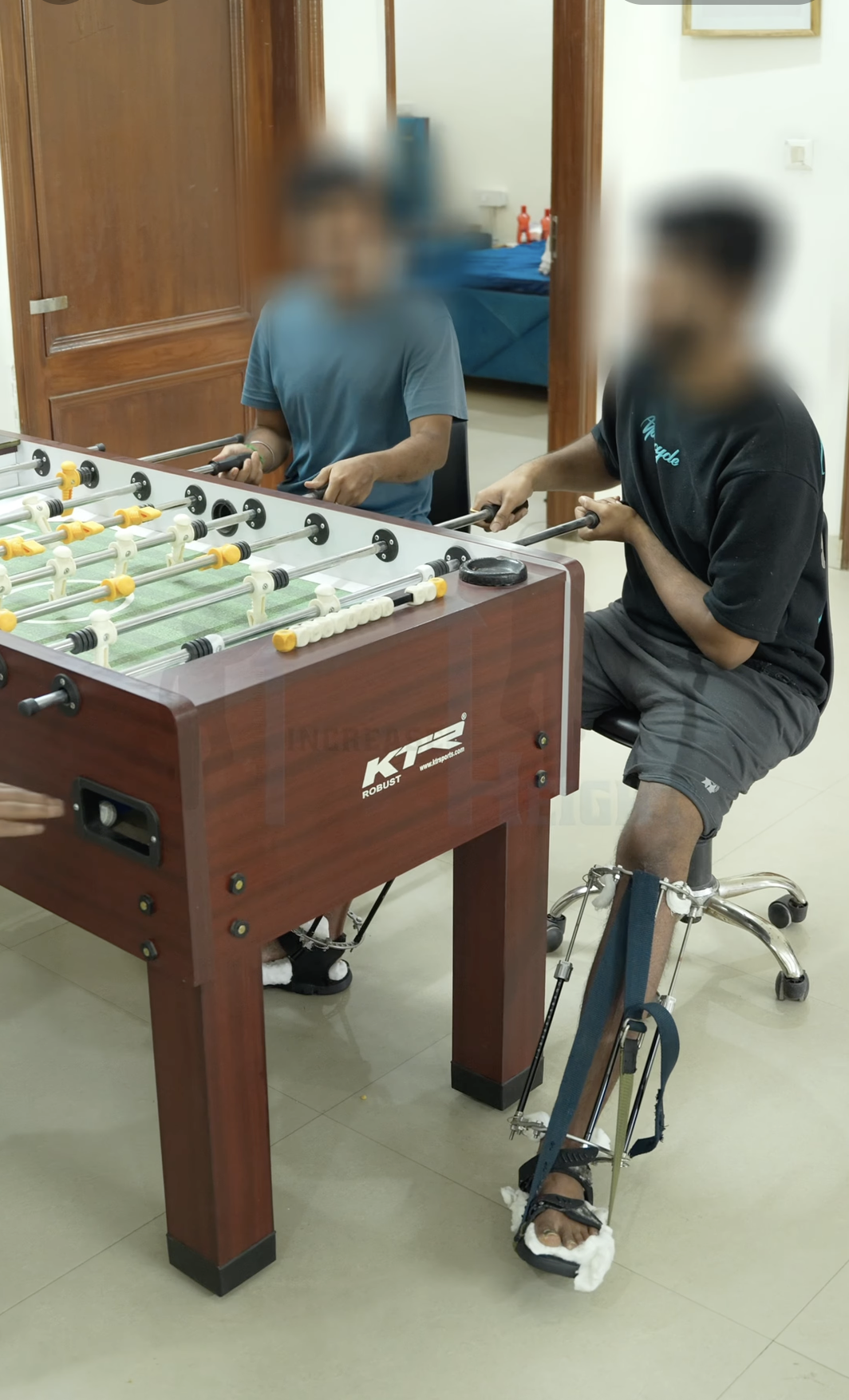 Physiotherapy support for limb lengthening recovery